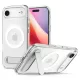 Spigen Ultra Hybrid S MagFit Apple iPhone Air (2025) tok, MagSafe, Clear White, átlátszó-fehér