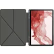 Origami Smart Case Apple iPad Air 11 (2024 / 2025) / iPad Air 4 / 5 (2020 / 2022) mappa tok, érintőceruza tartóval, szürke
