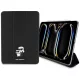 Karl Lagerfeld Saffiano Magnetic Karl &Choupette Apple iPad Pro 13 2024 / 2025 kihajtható tok, Mágneses, fekete