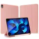Dux Ducis Domo Apple iPad 11 2025 / 10.9 2022 kihajtható tok pencil tartóval, rózsaszín