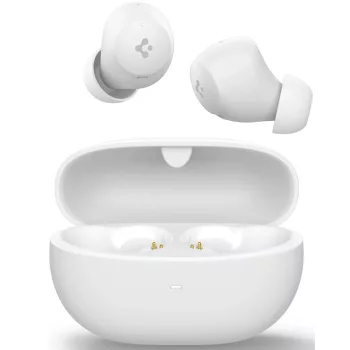   Spigen SA2401 Pro TWS vezeték nélküli fülhallgató aktív zajszűréssel, fehér