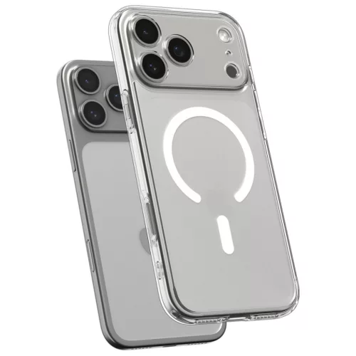 Spigen Ultra Hybrid Magfit Apple iPhone 17 Pro Max / 18 Pro Max tok, MagSafe, Frost White, fehér 