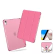 Tech-Protect Sc Pen Hybrid Apple iPad 11 2025 / 10.9 2022 oldalra nyíló, kitámasztható mappa tok ceruza tartóval, kristály magenta