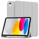 Tech-Protect Sc Pen Apple iPad 11 2025 / 10.9 2022 oldalra nyíló, kitámasztható mappa tok ceruza tartóval, szürke