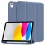 Tech-Protect Sc Pen Apple iPad 11 2025 / 10.9 2022 oldalra nyíló, kitámasztható mappa tok ceruza tartóval, kék