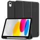 Tech-Protect Sc Pen Apple iPad 11 2025 / 10.9 2022 oldalra nyíló, kitámasztható mappa tok ceruza tartóval, fekete
