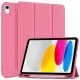Tech-Protect Sc Pen Apple iPad 11 2025 / 10.9 2022 oldalra nyíló, kitámasztható mappa tok ceruza tartóval, magenta