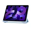 Tech-Protect Sc Pen Apple Air 11 (2024 / 2025) / iPad Air 4 / 5 (2020 / 2022) oldalra nyíló, kitámasztható mappa tok ceruza tartóval, világoskék