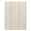 Tech-Protect Sc Pen Apple Air 11 (2024 / 2025) / iPad Air 4 / 5 (2020 / 2022) oldalra nyíló, kitámasztható mappa tok ceruza tartóval, bézs