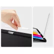 Tech-Protect Sc Pen Canvas Apple iPad 11 2025 / 10.9 2022 oldalra nyíló, kitámasztható mappa tok ceruza tartóval, fekete