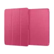 Tech-Protect Sc Pen Canvas Apple iPad 11 2025 / 10.9 2022 oldalra nyíló, kitámasztható mappa tok ceruza tartóval, magenta