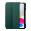 Tech-Protect Sc Pen Canvas Apple iPad 11 2025 / 10.9 2022 oldalra nyíló, kitámasztható mappa tok ceruza tartóval, zöld