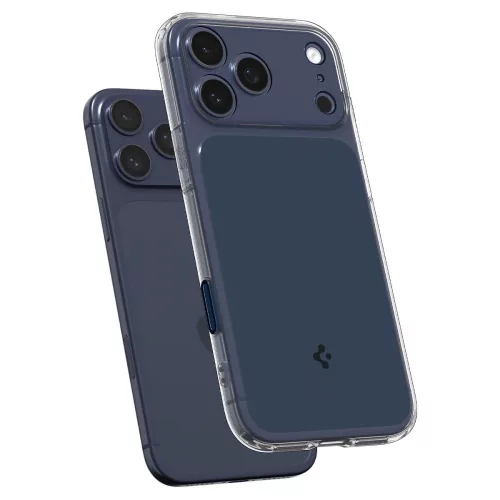 Spigen Ultra Hybrid T MagFit Apple iPhone 17 Pro / 18 Pro tok, MagSafe, Matte Blue, kék