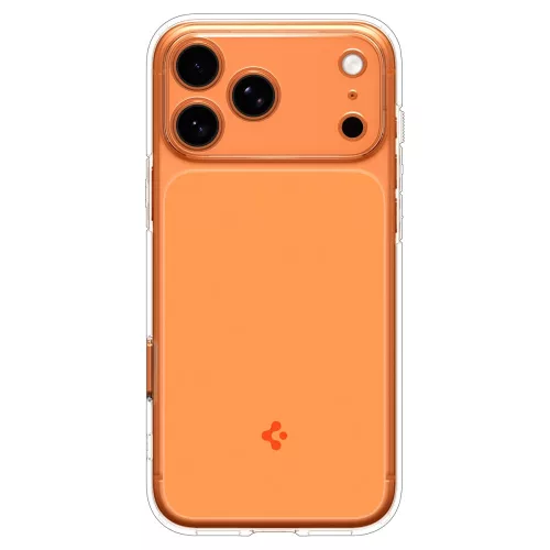 Spigen Ultra Hybrid T MagFit Apple iPhone 17 Pro / 18 Pro tok, MagSafe, Glossy Orange, narancs