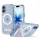 Spigen Ultra Hybrid S MagFit Apple iPhone 17 tok, MagSafe, Clear White, átlátszó-fehér