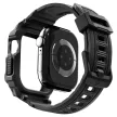 Spigen Rugged Armor Pro 2 Apple Watch 10-11 (46 mm) szíj / tok, Matte Black, fekete