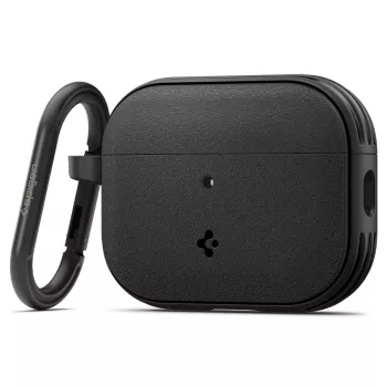   Spigen Vault Apple AirPods Pro 3 tok, karabinerrel, Matte Black, fekete