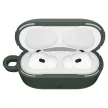 Spigen Vault Apple AirPods Pro 3 tok, karabinerrel, Midnight Green, sötétzöld
