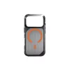 Uniq Combat Active Magclick Apple iPhone 17 Pro / 18 Pro MagSafe tok, fekete-narancs