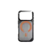 Uniq Combat Active Magclick Apple iPhone 17 Pro MagSafe tok, fekete-narancs