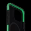 Uniq Combat Active Luminous Magclick Apple iPhone 16 Pro Max MagSafe tok, átlátszó-fehér (világítós)