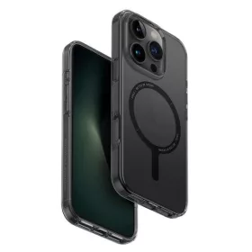   Uniq Clario Magclick Apple iPhone 16 Pro Max MagSafe tok, átlátszó-szürke