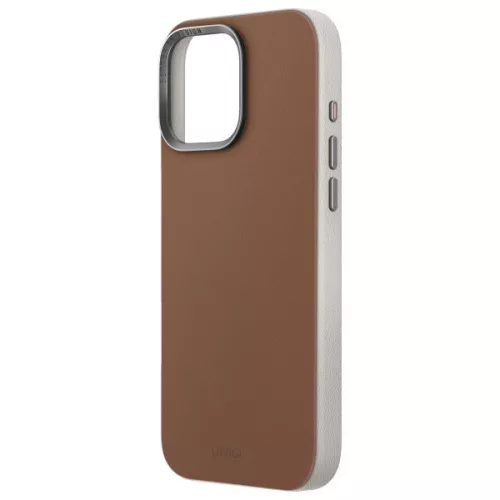 Uniq Lyden DS Magclick Apple iPhone 16 Pro MagSafe tok, barna-szürke