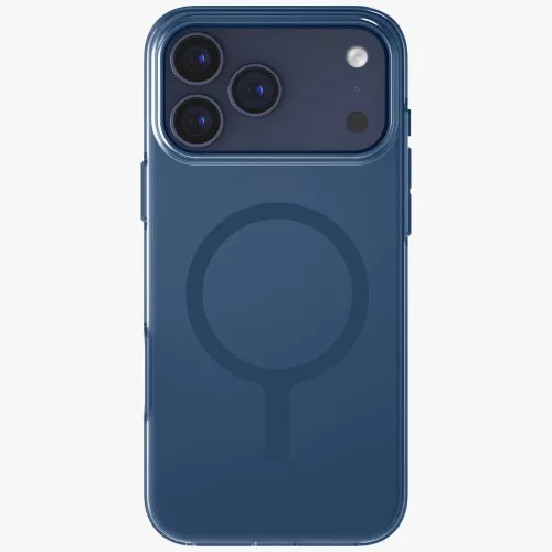 Uniq Clario Magclick Apple iPhone 17 Pro / 18 Pro MagSafe tok, kék