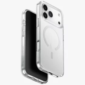   Uniq Clario Magclick Apple iPhone 16 Pro MagSafe tok, átlátszó