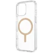 Uniq Clario Magclick Apple iPhone 16 Pro MagSafe tok, átlátszó-arany