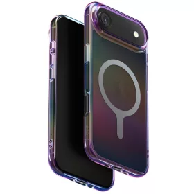   Uniq Hybrid Iridescia iPhone Air (2025) Magsafe tok, színes-sötét (holographic)