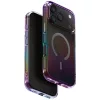Uniq Hybrid Iridescia iPhone 17 Pro Max / 18 Pro Max Magsafe tok, színes-sötét (holographic)