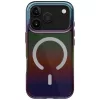 Uniq Hybrid Iridescia iPhone 17 Pro Max / 18 Pro Max Magsafe tok, színes-sötét (holographic)