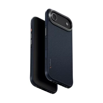   Uniq Keva Magclick Apple iPhone Air (2025) MagSafe Aramid tok, sötétkék