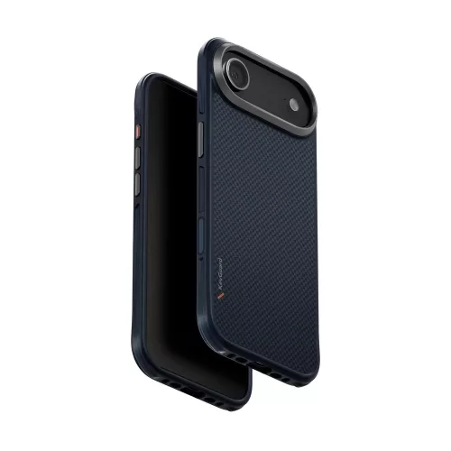 Uniq Keva Magclick Apple iPhone Air (2025) MagSafe Aramid tok, sötétkék