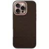 Uniq Keva Magclick Apple iPhone 16 Pro MagSafe Aramid tok kitámasztóval, barna