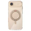 Uniq Swivix Apple iPhone Air (2025) tok 360 fokban állítható kitámasztóval, átlátszó-arany