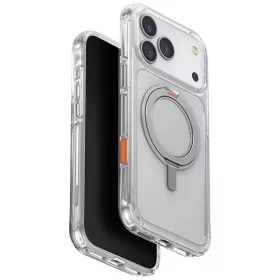   Uniq Swivix Apple iPhone 17 Pro / 18 Pro tok 360 fokban állítható kitámasztóval, átlátszó