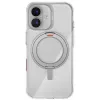 Uniq Swivix Apple iPhone 17 tok 360 fokban állítható kitámasztóval, átlátszó