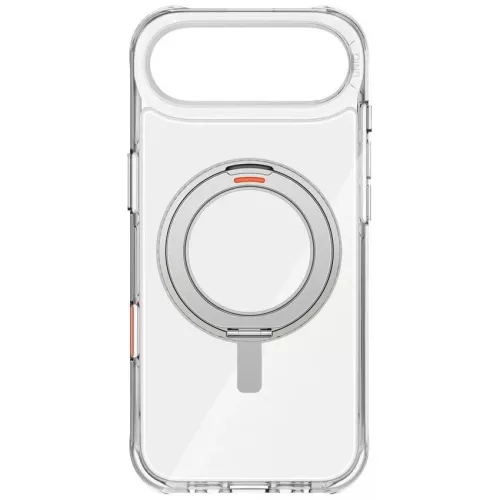 Uniq Swivix Apple iPhone Air (2025) tok 360 fokban állítható kitámasztóval, átlátszó