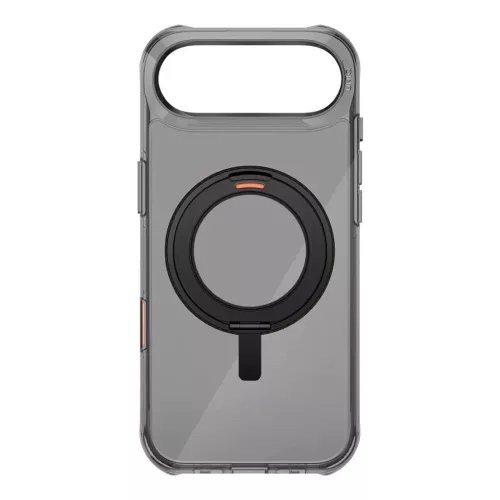 Uniq Swivix Apple iPhone Air (2025) tok 360 fokban állítható kitámasztóval, fekete