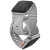 Uniq Fluo Apple Watch 40/41/42/44/45/46/49mm mágneses szíj, szürke