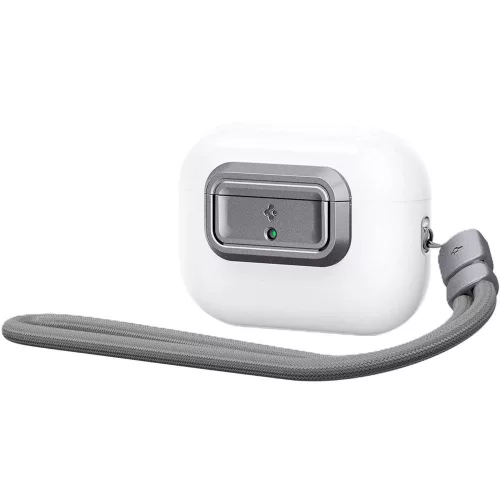 Spigen Lock Fit "M" Apple Airpods Pro /  Airpods Pro 2 fülhallgató tokhoz biztonsági zár, kézpánttal, szürke