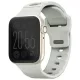 Uniq Stride KFM Apple Watch 44/45/46/49mm gumis szilikon szíj, szürke
