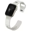 Uniq Stride KFM Apple Watch 44/45/46/49mm gumis szilikon szíj, szürke
