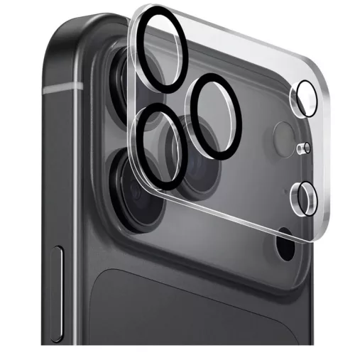 Uniq Optix ClearShield FrameGuard Apple iPhone 17 Pro Max kameralencse-védő, átlátszó