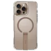 Uniq Eleva Apple iPhone 16 Pro Magsafe szilikon tok tartó résszel, arany