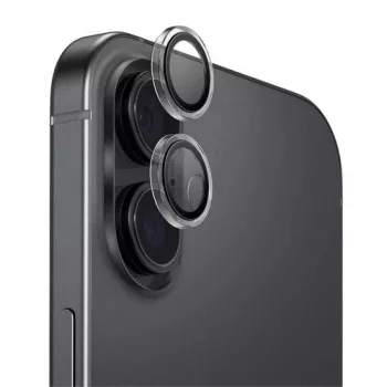   Uniq Optix Apple iPhone 17 tempered kameralencse-védő üvegfólia felhelyező kerettel, átlátszó
