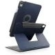 Uniq Rovus 360 Apple iPad Air 11 (2025 / 2024) / Air 5 / 4 mágneses tok kitámasztóval, 360 fokban forgatható, kék