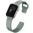 Uniq Stride De Rubber Apple Watch 42/41/40mm gumis szilikon szíj, zöld